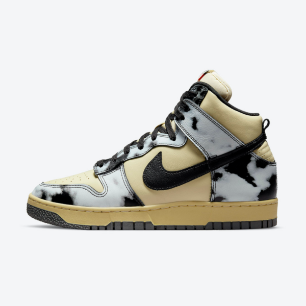 Nike Dunk High 1985 'Black Acid Wash'