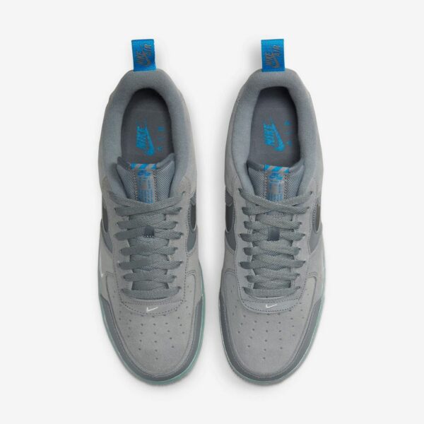Nike Air Force 1 Low "Cut Out Swoosh Grey" - Зображення 4