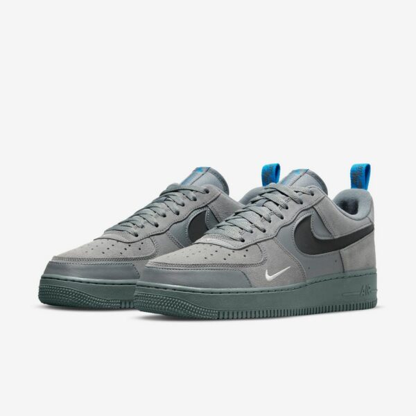 Nike Air Force 1 Low "Cut Out Swoosh Grey" - Зображення 5