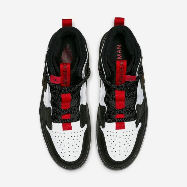 Air Jordan 1 High React "Black White Gym Red" - Зображення 4