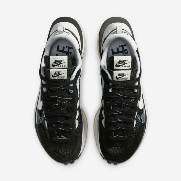 Nike x Sacai Vaporwaffle “Black” - Зображення 6