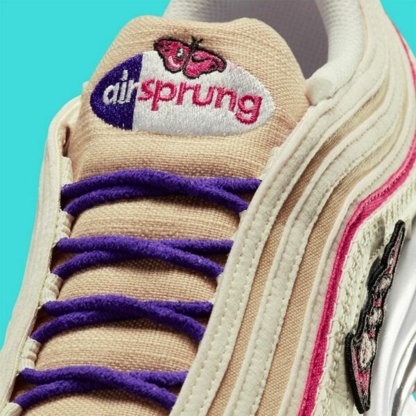 Nike Air Max 97 Air Sprung Sail Pink Purple - Зображення 7