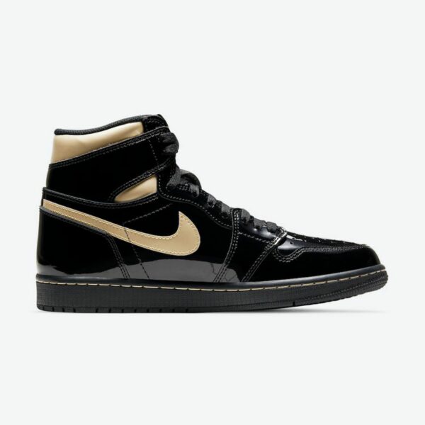 Air Jordan 1 Retro High OG 'Black Metallic Gold' - Зображення 2