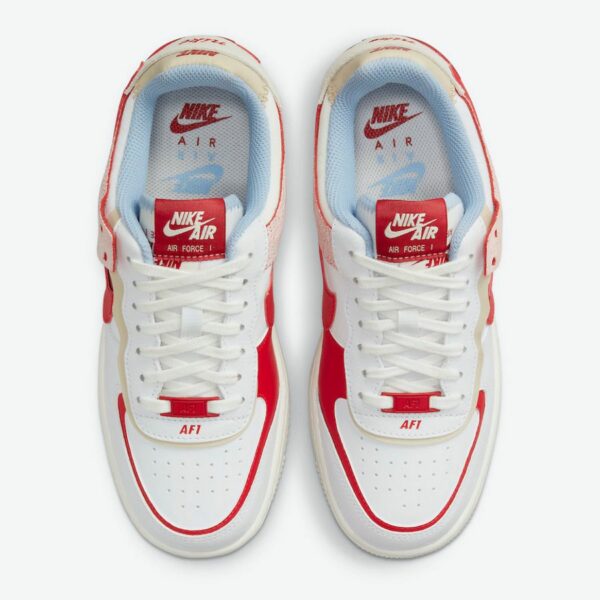 Nike Air Force 1 Shadow "Cracked Leather" (W) - Зображення 4