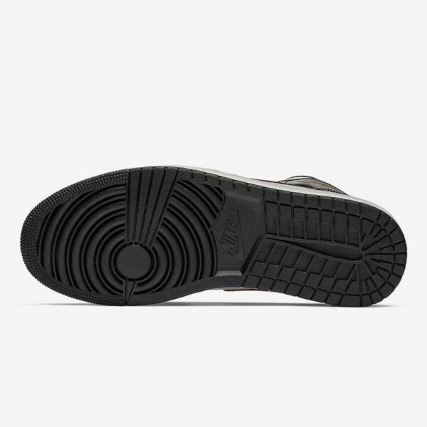 Air Jordan 1 Mid Patent 'Black Gold' - Зображення 4
