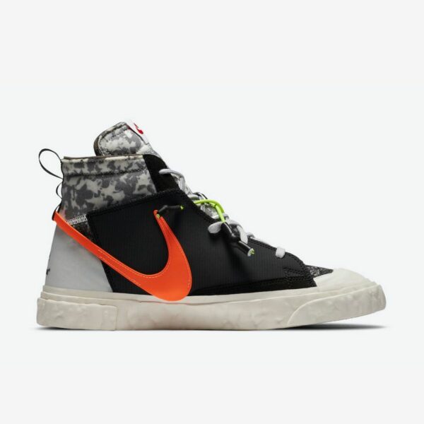 READYMADE x Nike Blazer Mid Black/Vast Grey-Volt-Total Orange - Зображення 3