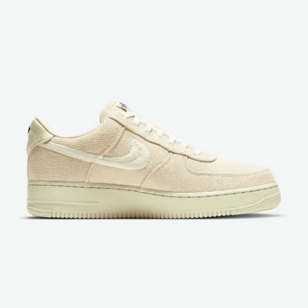 Stussy x Nike Air Force 1 Low "Fossil" - Зображення 2