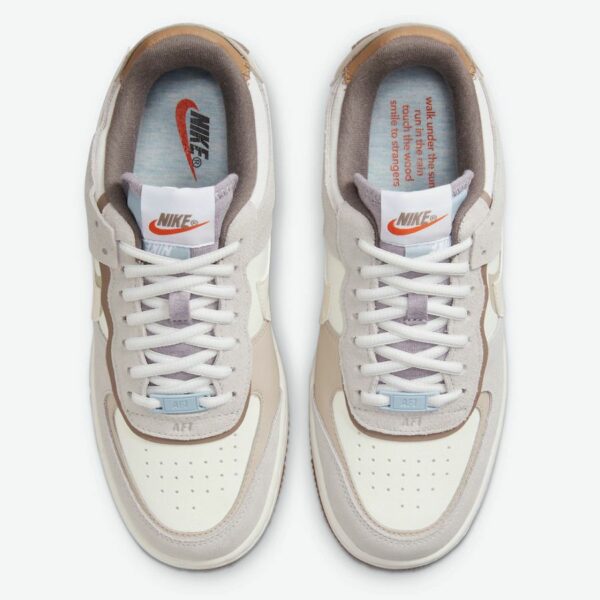 Nike Air Force 1 Shadow "Sail Pale Ivory" (W) - Зображення 3
