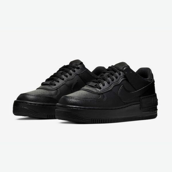 Nike Air Force 1 Shadow 'Triple Black' (W) - Зображення 3