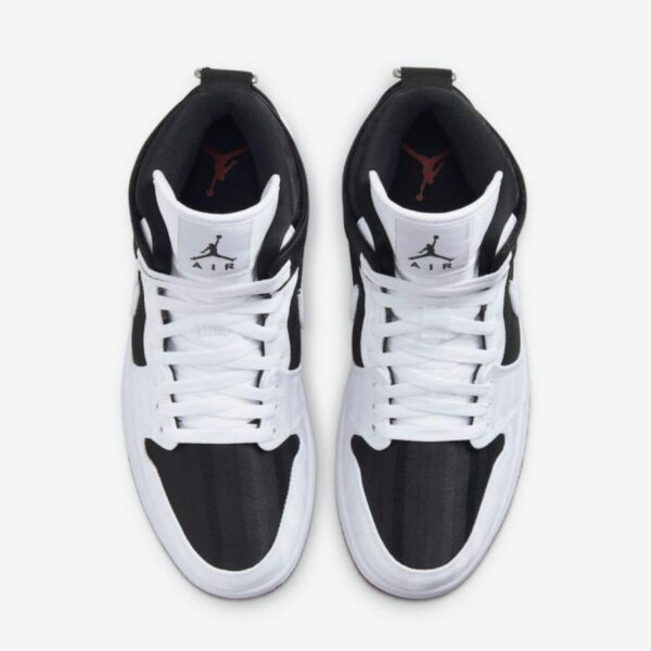 Air Jordan 1 Mid SE Utility "White Black Gym Red" (W) - Зображення 4