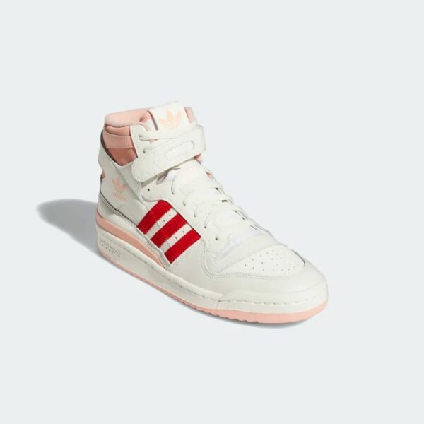 adidas Forum 84 High Off White Pink Red - Зображення 2