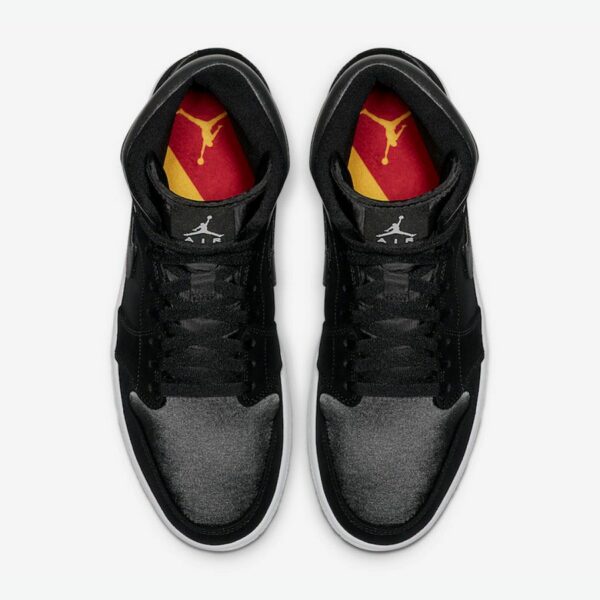 Air Jordan 1 Mid SE Nylon 'Black Grey' - Зображення 4