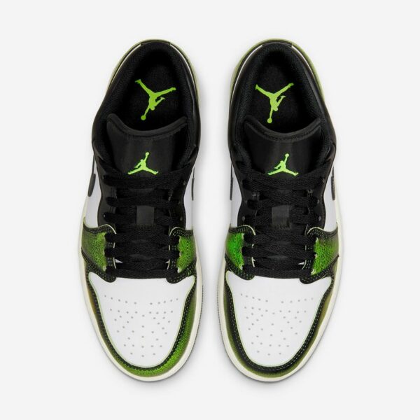 Air Jordan 1 Low "Black Electric Green” - Зображення 5