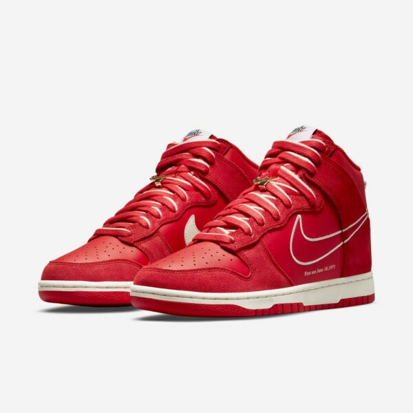 Nike Dunk High SE “First Use” University Red - Зображення 4