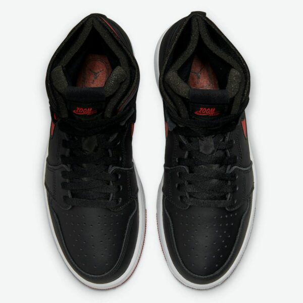Air Jordan 1 High Zoom Comfort 'Black University Red' (W) - Зображення 4