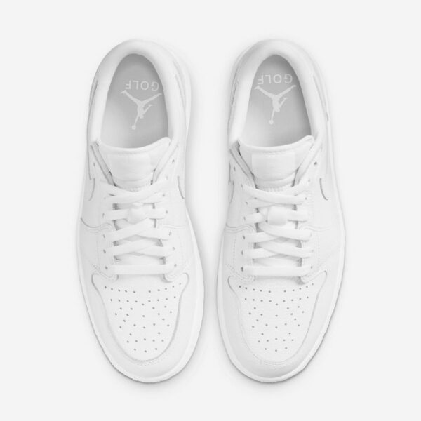 Air Jordan 1 Golf Low “Triple White” - Зображення 6
