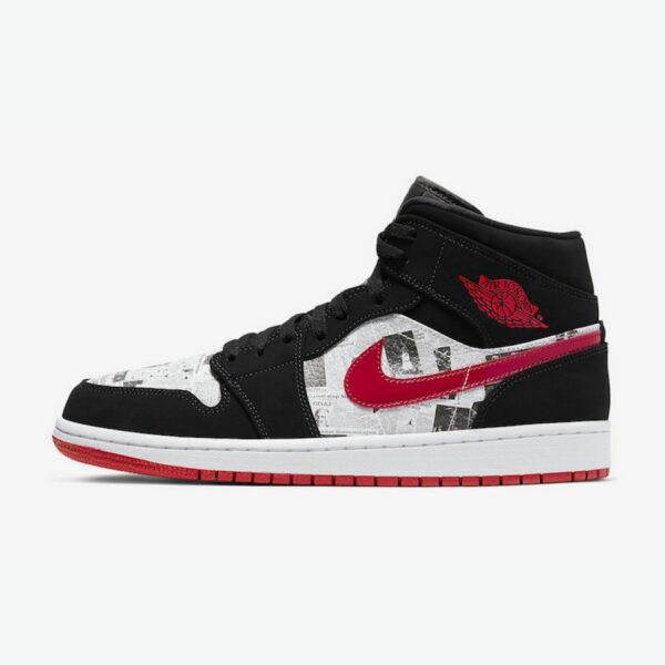 Air Jordan 1 Mid SE 'Newspaper Air Times'