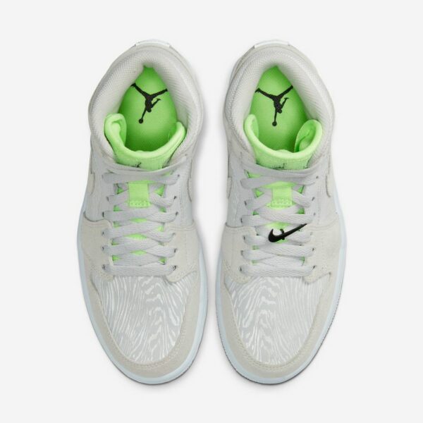Air Jordan 1 Mid Vast Grey Ghost Green (W) - Зображення 5