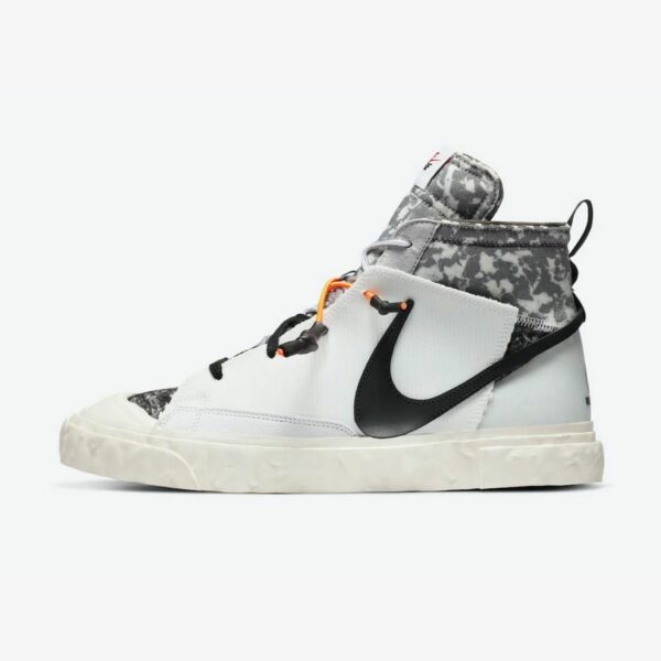 READYMADE x Nike Blazer Mid White/Vast Grey-Volt-Total Orange