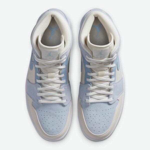 Air Jordan 1 Mid SE 'Sail Light Blue' - Зображення 3