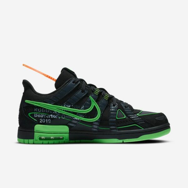 Off-White X Nike Rubber Dunk “Green Strike” - Зображення 3