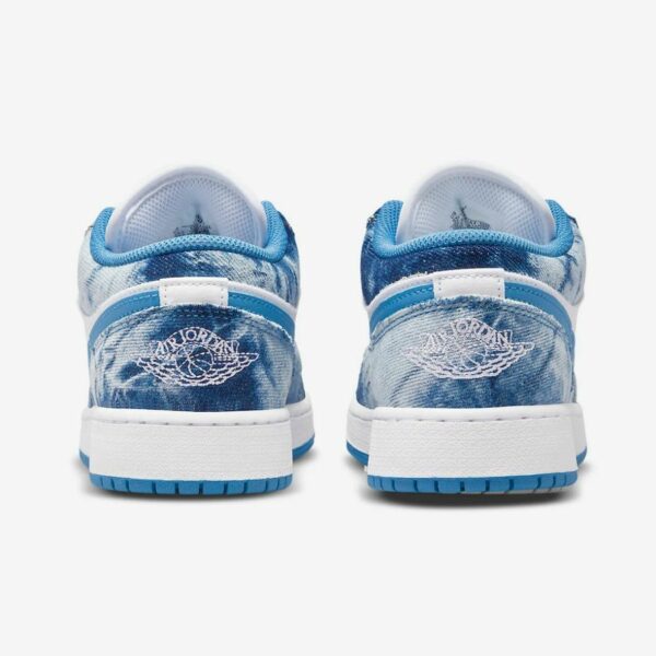 Air Jordan 1 Low Washed Denim GS - Зображення 4