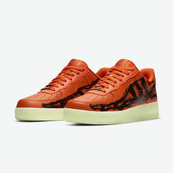 Nike Air Force 1 'Orange Skeleton' - Зображення 3