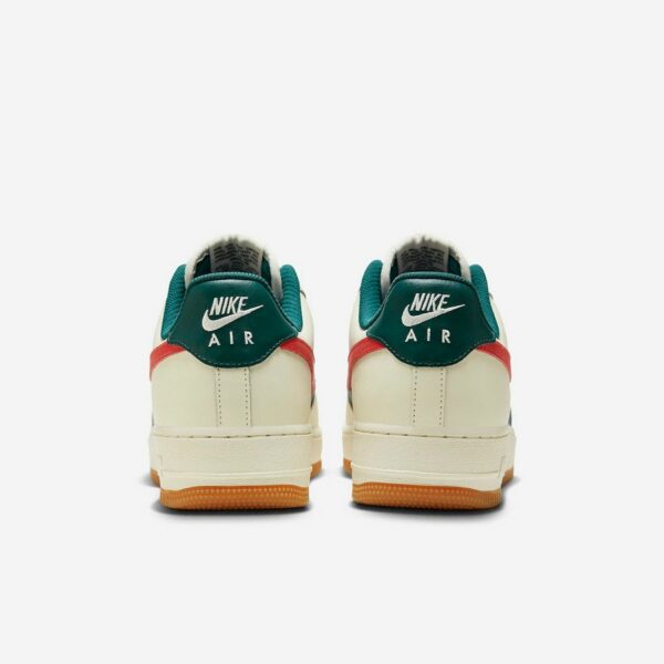 Nike Air Force 1 Low "Sail Green Red" - Зображення 6