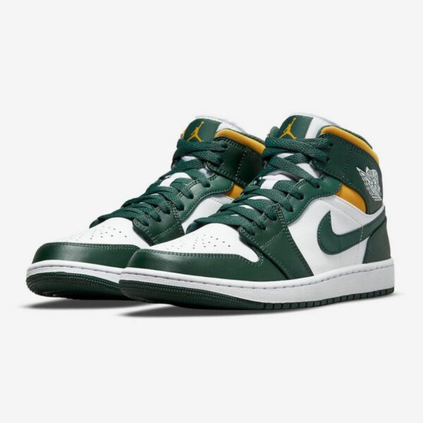 Air Jordan 1 Mid "Sonic" 2021 - Зображення 2