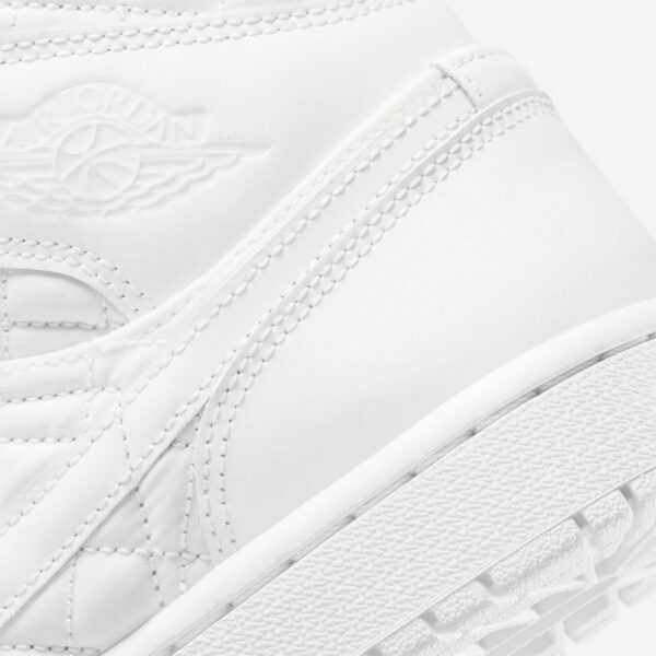 Air Jordan 1 Mid SE 'White Quilted' (W) - Зображення 8