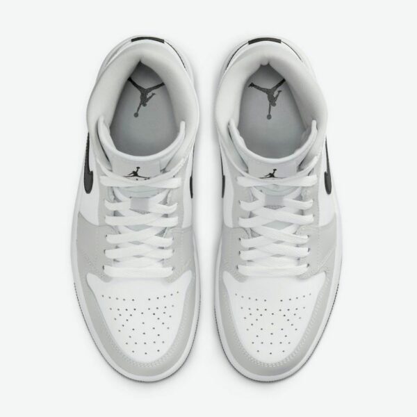 Air Jordan 1 Mid 'Light Smoke Gray' (W) - Зображення 4