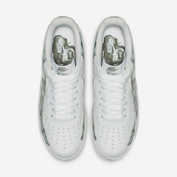Nike Air Force 1 Low "Skeleton" White - Зображення 5