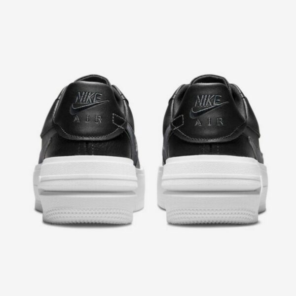 Nike Air Force 1 PLT.AF.ORM Black White (W) - Зображення 5
