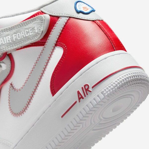 Nike Air Force 1 Mid 'Athletic Club White Gym Red' - Зображення 6