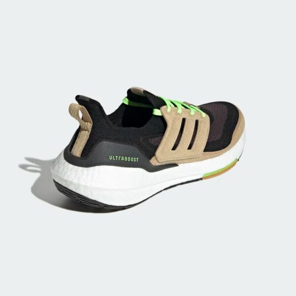 adidas Ultra Boost 22 Black Beige Tone Green - Зображення 3