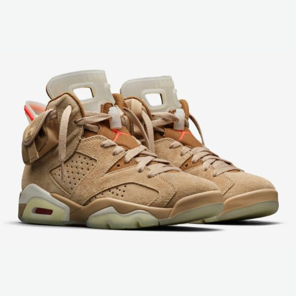 Travis Scott x Air Jordan 6 'British Khaki' - Зображення 3