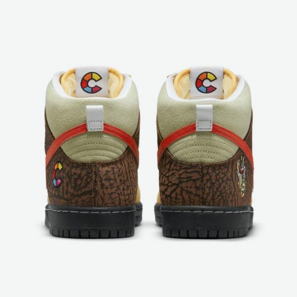 Color Skates x Nike Dunk High SB 'Kebab and Destroy' - Зображення 5
