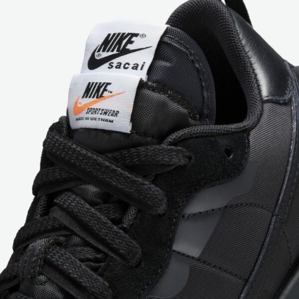 Nike x Sacai Vaporwaffle “Black and Gum” - Зображення 10