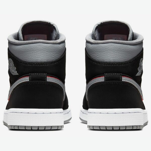 Air Jordan 1 Mid 'Black Grey' - Зображення 5