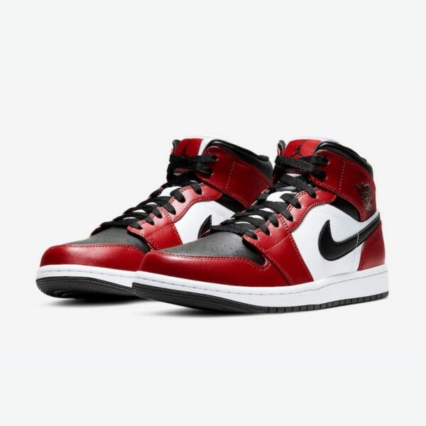 Air Jordan 1 Mid 'Chicago Black Toe' - Зображення 3