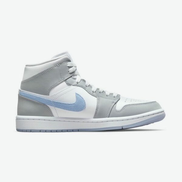 Air Jordan 1 Mid 'Wolf Grey Aluminum' (W) - Зображення 2