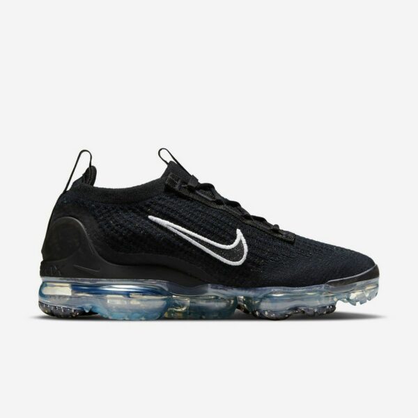 Nike Vapormax Flyknit 2021 "Black Metallic Silver" - Зображення 3