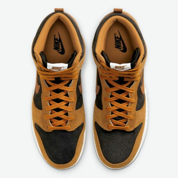 Nike Dunk High PRM Dark Russet - Зображення 4