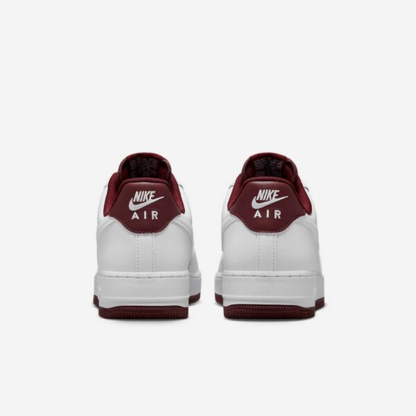 Nike Air Force 1 Low "White Dark Beetroot" - Зображення 4