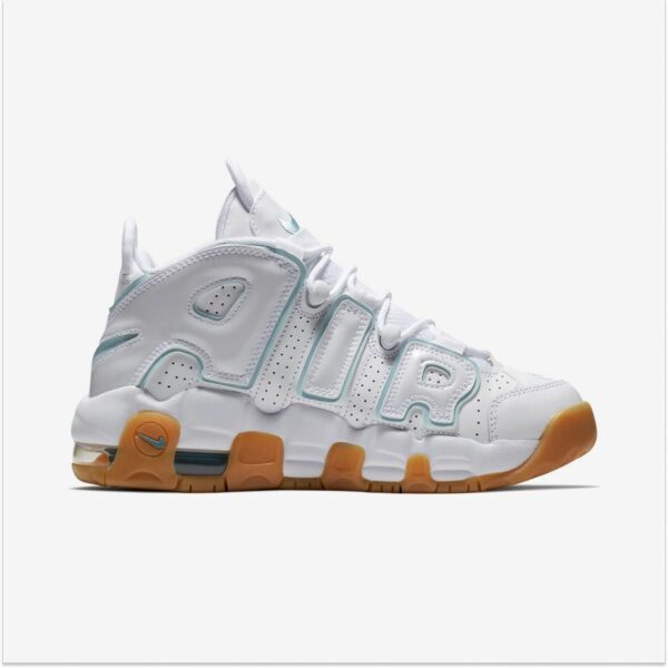 Nike Air More Uptempo White Aqua Gum - Зображення 6