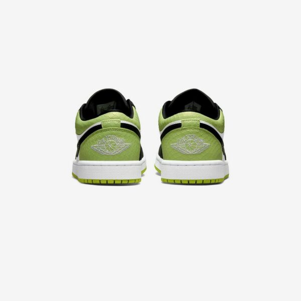 Air Jordan 1 Low Snakeskin Vivid Green (W) - Зображення 3