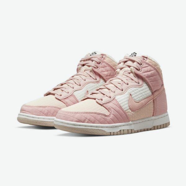 Nike Dunk High LX Next Nature 'Toasty - Pink Oxford' (W) - Зображення 3