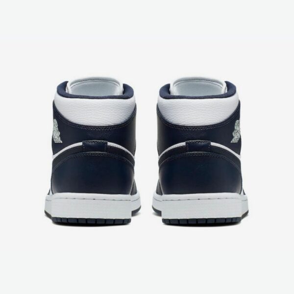 Air Jordan 1 Mid 'White Obsidian Metallic Gold' - Зображення 4