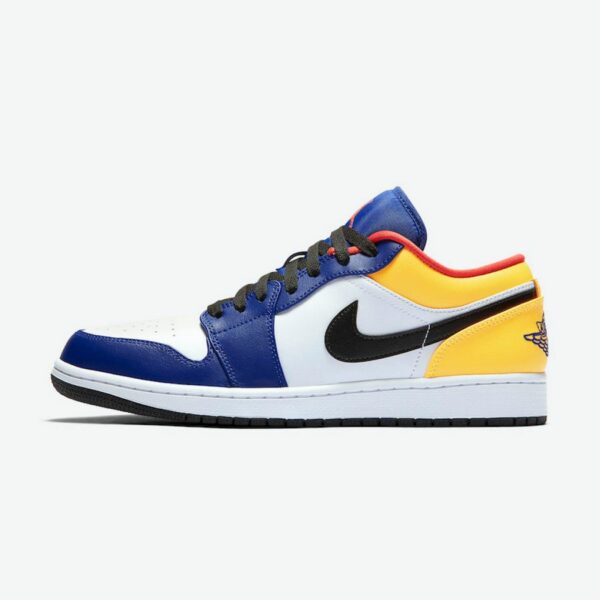Air Jordan 1 Low 'White Deep Royal Blue'