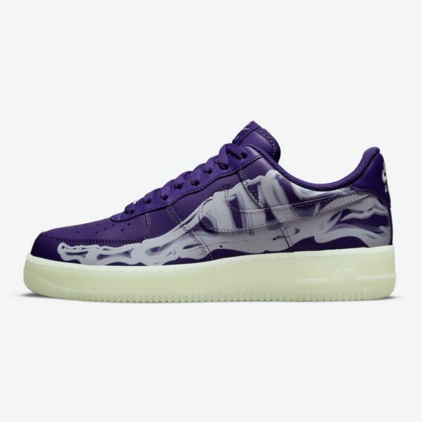 Nike Air Force 1 'Purple Skeleton'
